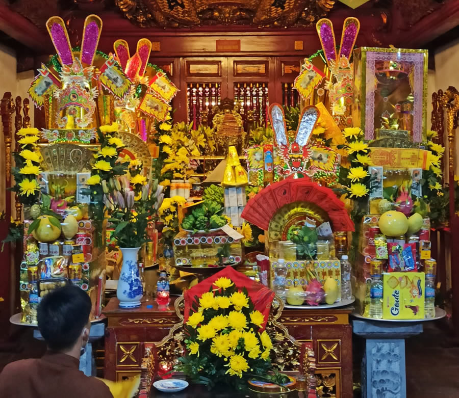 Sắm lễ vật Đền Chợ Củi Nghi Xuân Hà Tĩnh