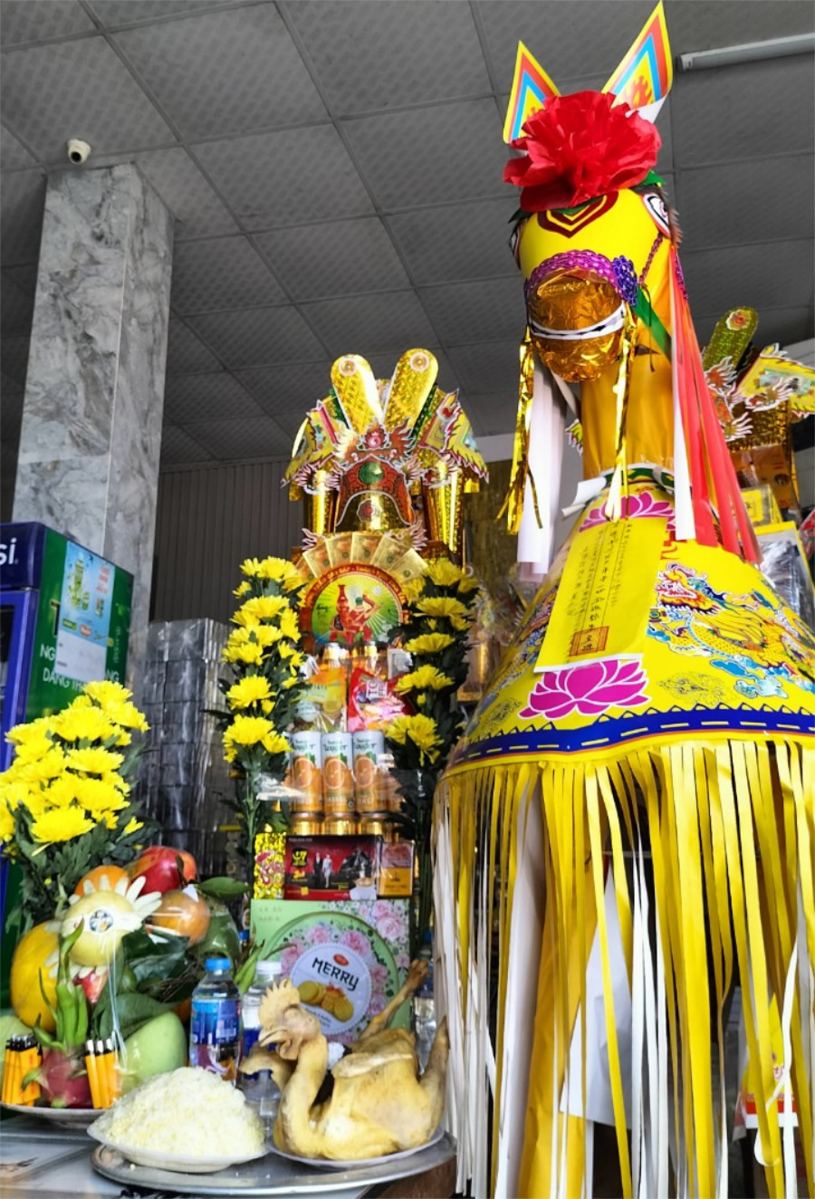 Chuyên sắp lễ theo yêu cầu tại Đền Ông Hoàng Mười Chợ Củi